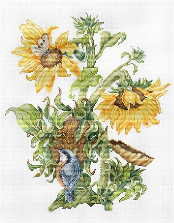 September Bouquet B7004L Counted Cross-Stitch Kit