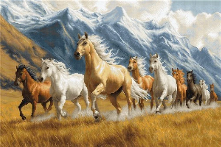 Free Spirit B704L Counted Cross-Stitch Kit