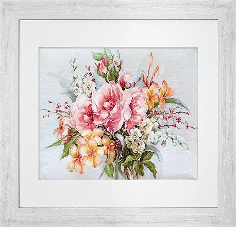 Flower bouquet BA2364L Counted Cross-Stitch Kit