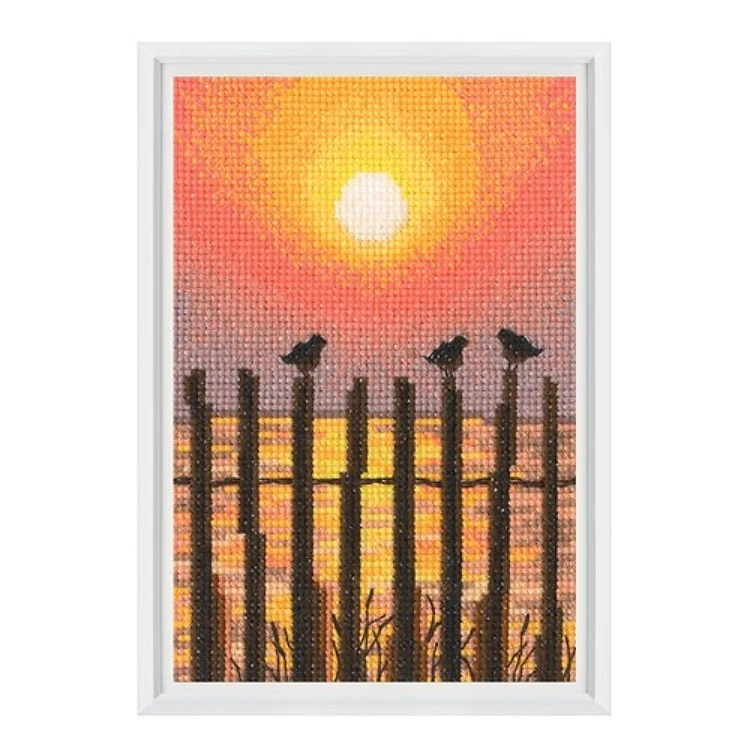 Sunset silhouettes C421 Counted Cross Stitch Kit