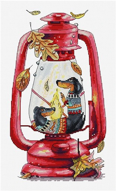 Together is Warmer CD002L Counted Cross-Stitch Kit