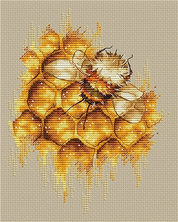 Fragrant and Fluffy CD003L Counted Cross-Stitch Kit