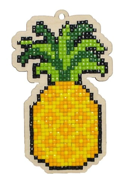 Pineapple WWP179 Diamond Painting on Plywood Kit