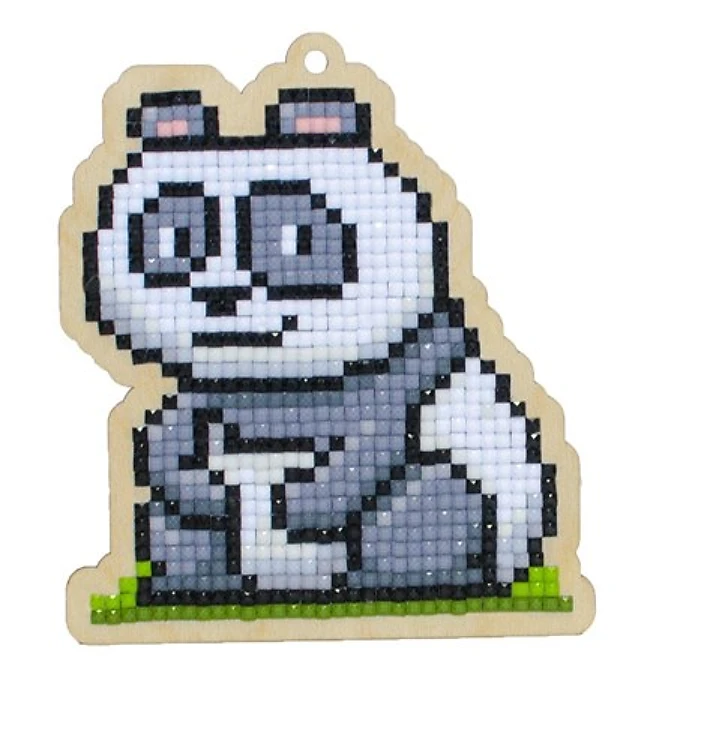 Panda WWP188 Diamond Painting on Plywood Kit