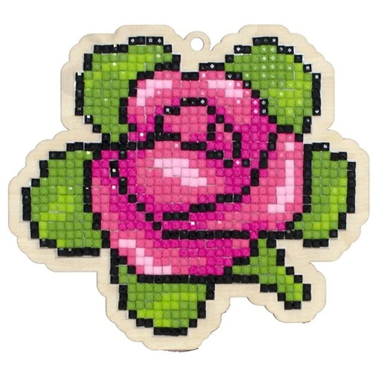 Aromatic Rose WWP172 Diamond Painting on Plywood Kit