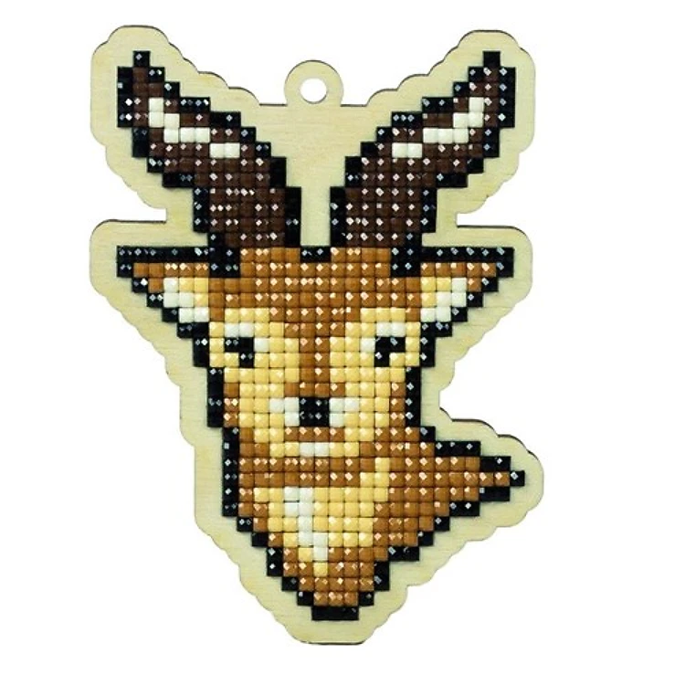 Mountain Deer WWP128 Diamond Painting on Plywood Kit