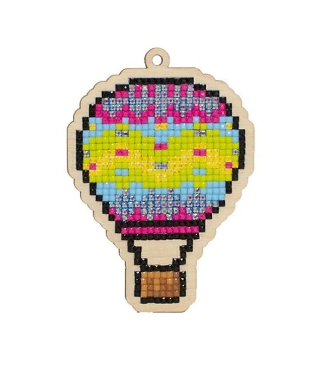 Balloon Diamond Painting On Plywood Kit