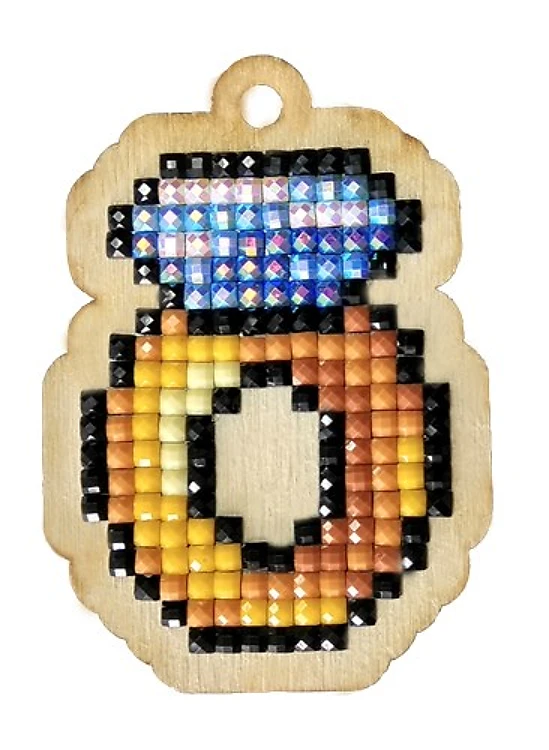 Diamond Ring Diamond Painting on Plywood Kit