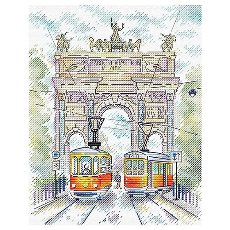 Victory Arch Cross Stitch Kit