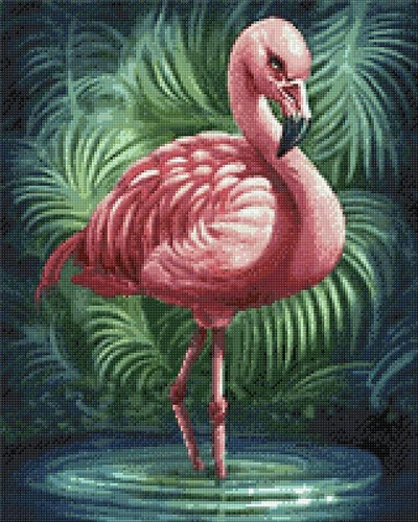 Flamingo Diamond Painting Kit
