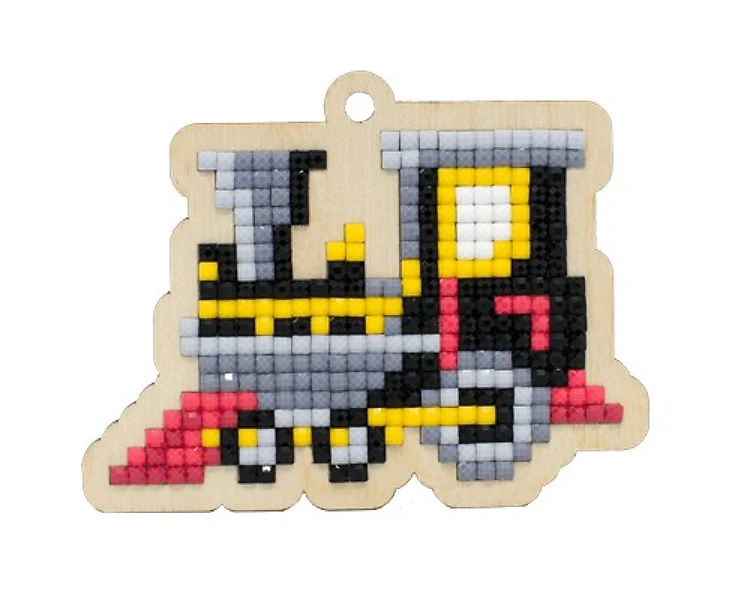 Train Diamond Painting on Plywood Kit