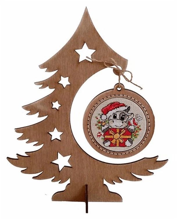 Christmas Tree Cross Stitch Frame Set