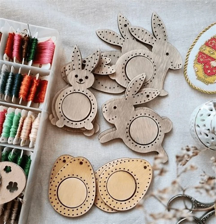 Easter Charms Cross Stitch Frame Set