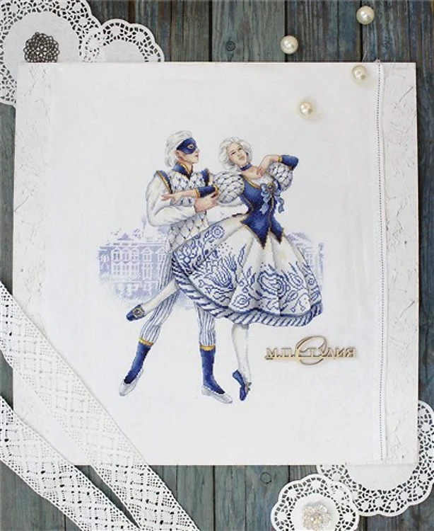 Dancers HB-668 / SNV-668 Counted Cross Stitch Kit