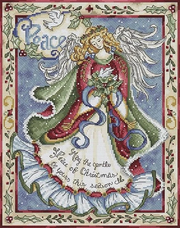 Counted Cross Stitch Kit Peace Leti988