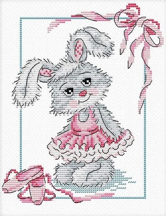 Balley Dancer M-059 / SM-059 Counted Cross-Stitch Kit