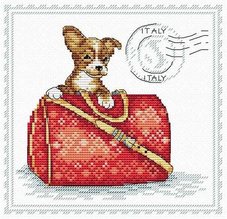 Best Friend M-070 / SM-070 Counted Cross-Stitch Kit