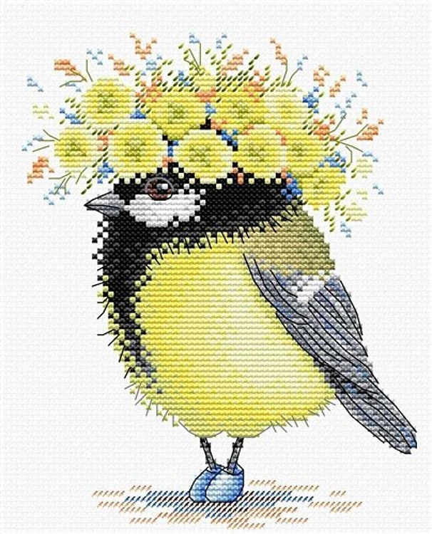 Sunny Bird M-203 / SM-203 Counted Cross Stitch Kit