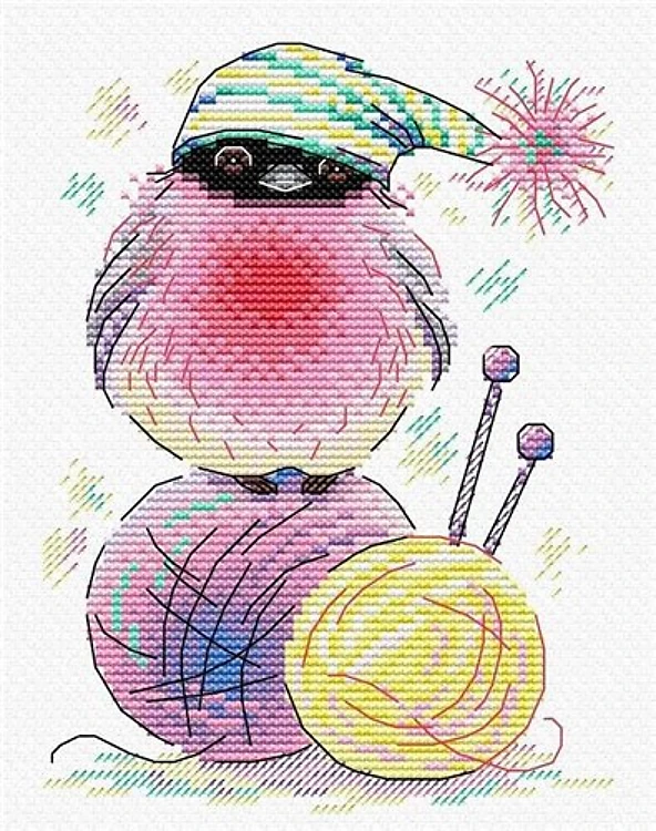 Bird M-282 / SM-282 Counted Cross-Stitch Kit