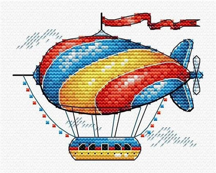 Balloon M-365 / SM-365 Counted Cross-Stitch Kit