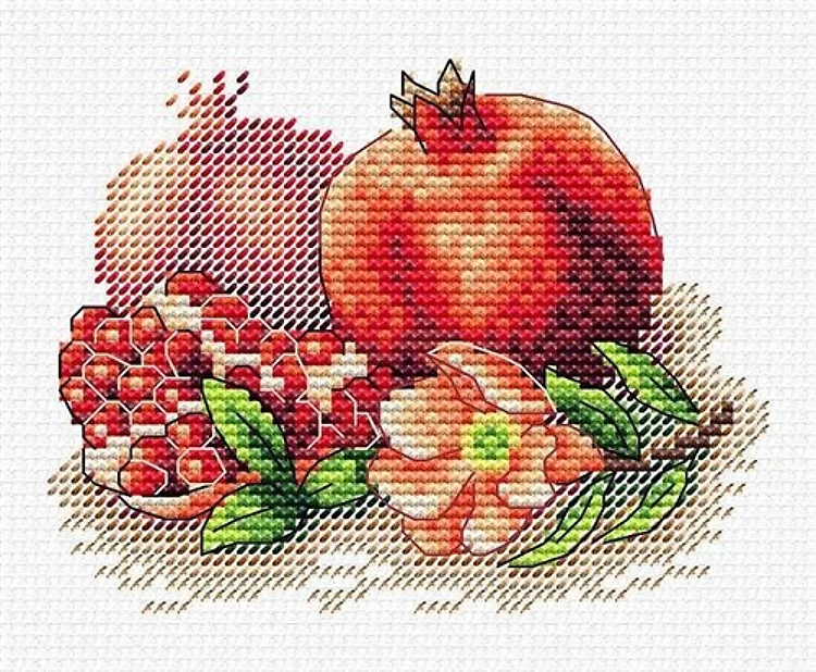 Garnet M-529 / SM-529 Counted Cross Stitch Kit