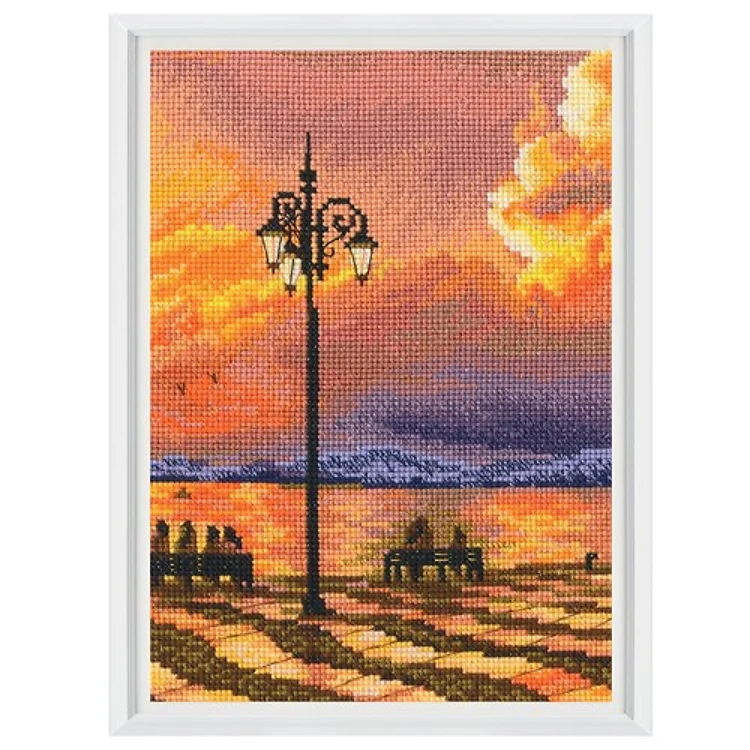 Sunset romance M1025 Counted Cross Stitch Kit