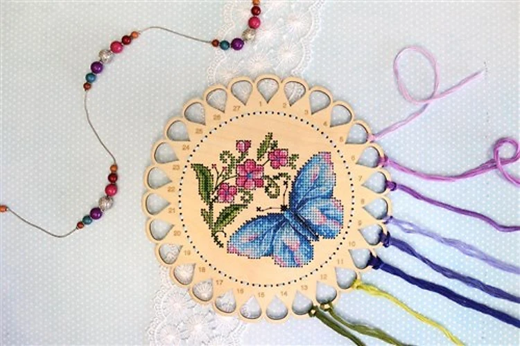 Flower Meadow. Thread Organizer O-046