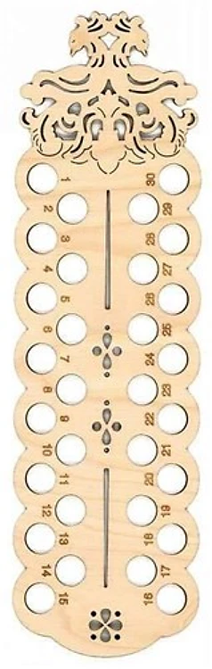 Plywood Thread / Floss Organizer. Plywood Bobins by MP Studia. OP-189