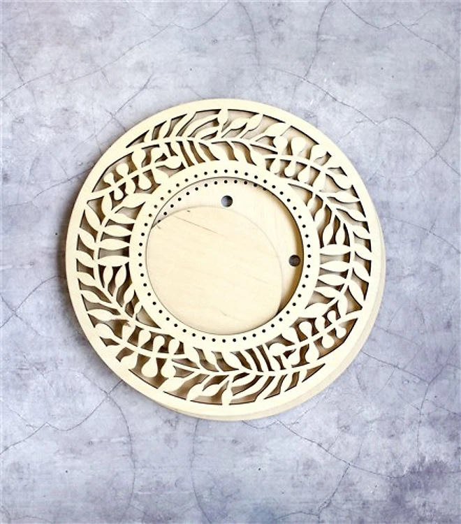 Frame Herb Wreath Large OP-240