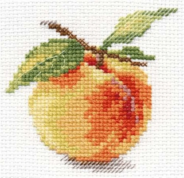 Peach 0-175 Counted Cross-Stitch Kit