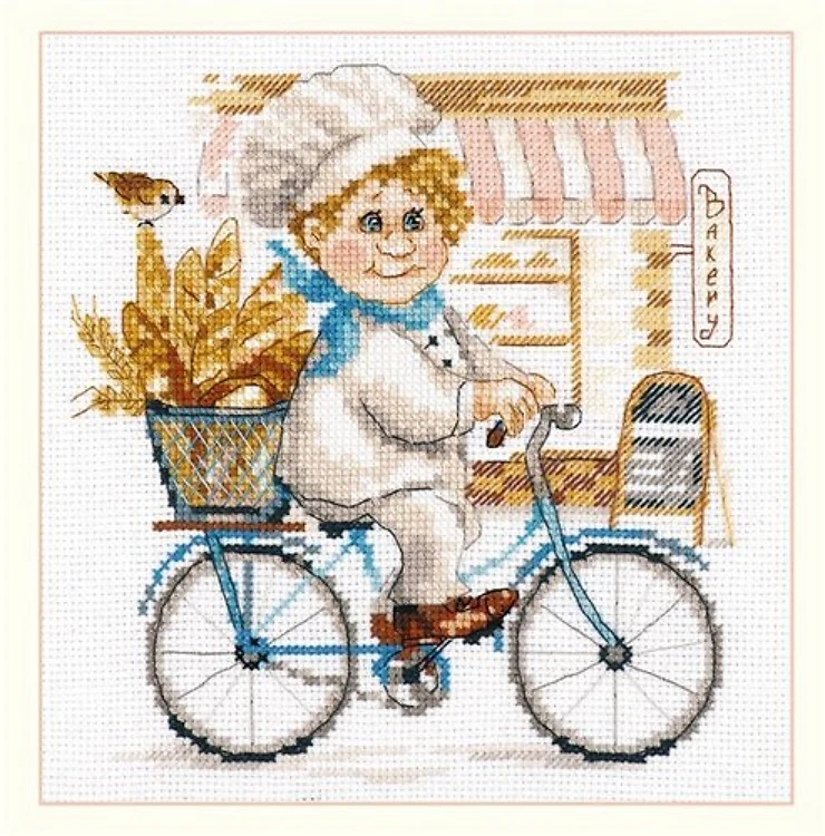 Baker 6-10 Counted Cross-Stitch Kit