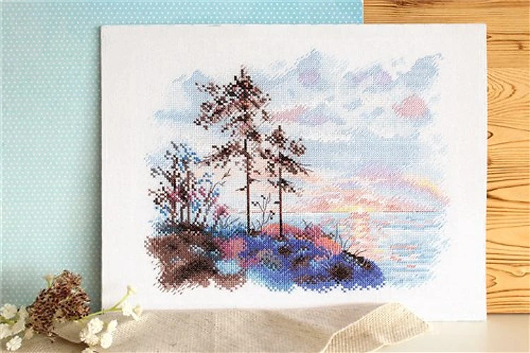 Karelian Sunsets A-043 Cross stitch kit