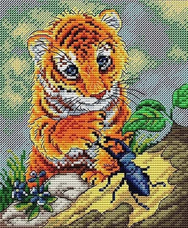 Lets be Friends SM-091 Counted Cross-Stitch Kit