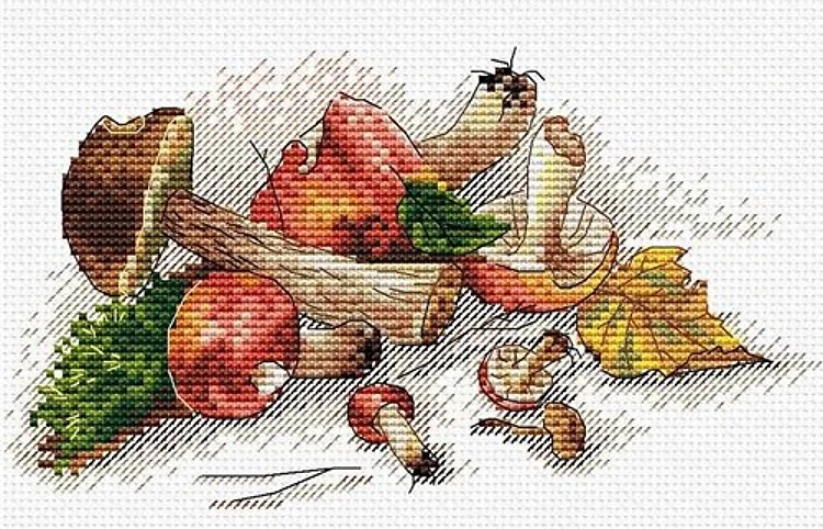 Forest Etude SM-125 Counted Cross-Stitch Kit