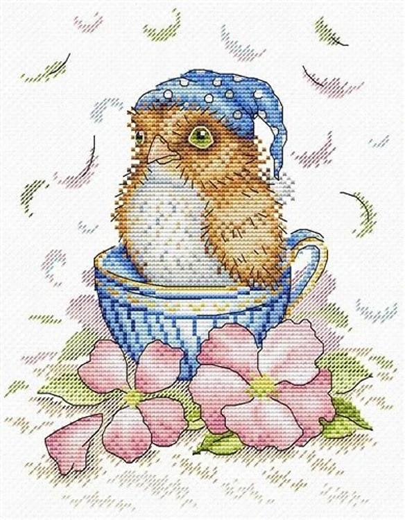 Good Morning SM-209 Counted Cross-Stitch Kit