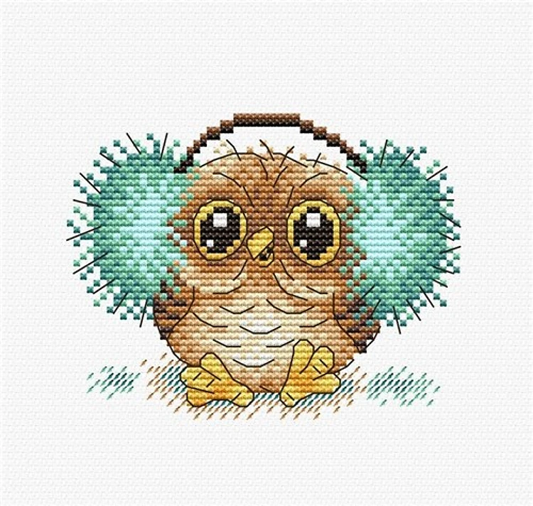 Fluffy Happines SM-288 Counted Cross Stitch Kit