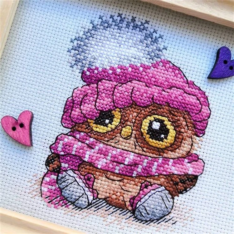 Owl SM-289 Counted Cross Stitch Kit