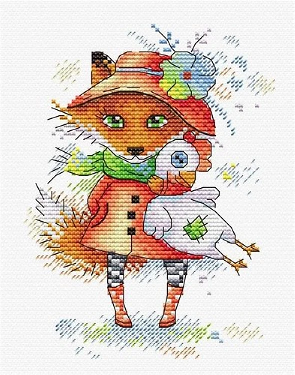 Towards Autumn SM-362 Counted Cross-Stitch Kit