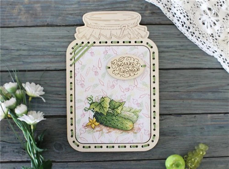 Fresh from the Garden SM-434 Counted Cross Stitch Kit