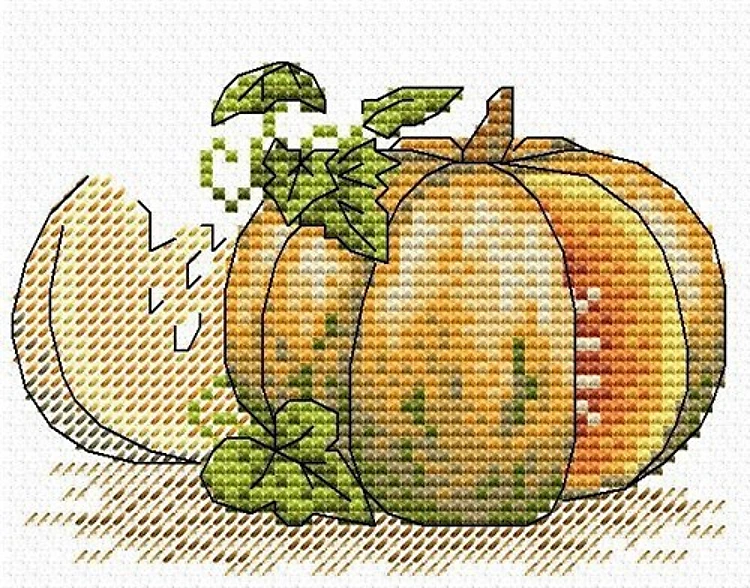 Pumpkin SM-441 Counted Cross Stitch Kit