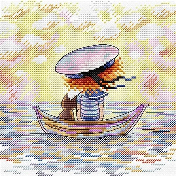 On The Waves SM-594 Counted Cross Stitch Kit