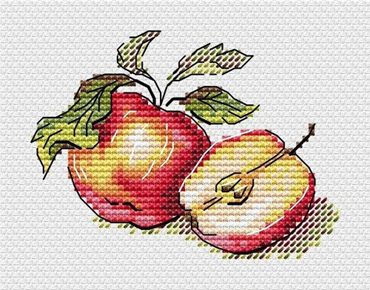 Juicy Apples SM-596 Counted Cross Stitch Kit