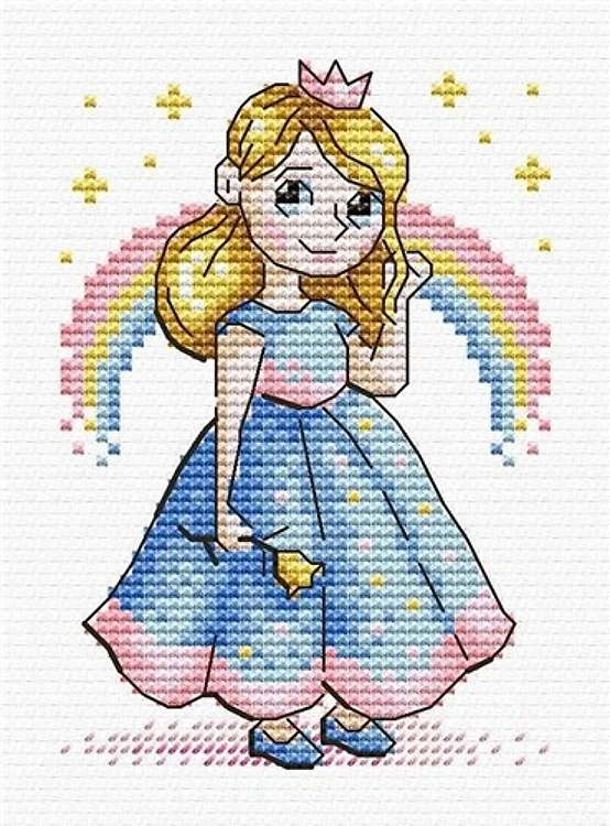 Princess SM-607 Counted Cross-Stitch Kit