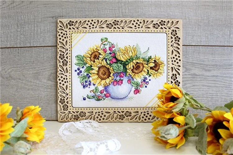 Sunny Bouquet SM-611 Counted Cross Stitch Kit