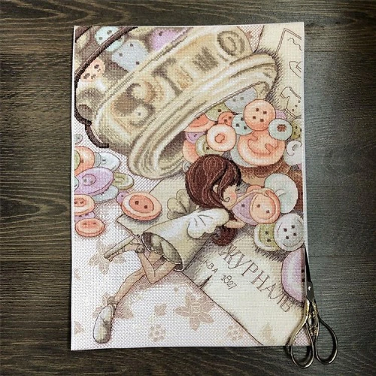 Little Fairy SNV-564 Counted Cross Stitch Kit