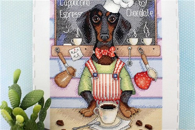 Barista SNV-678 Counted Cross Stitch Kit