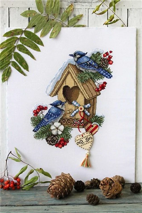New Home SNV-715 Counted Cross Stitch Kit