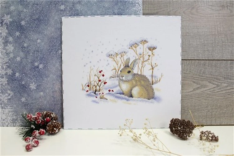 Gourmand Rabbit SNV-743 Counted Cross Stitch Kit