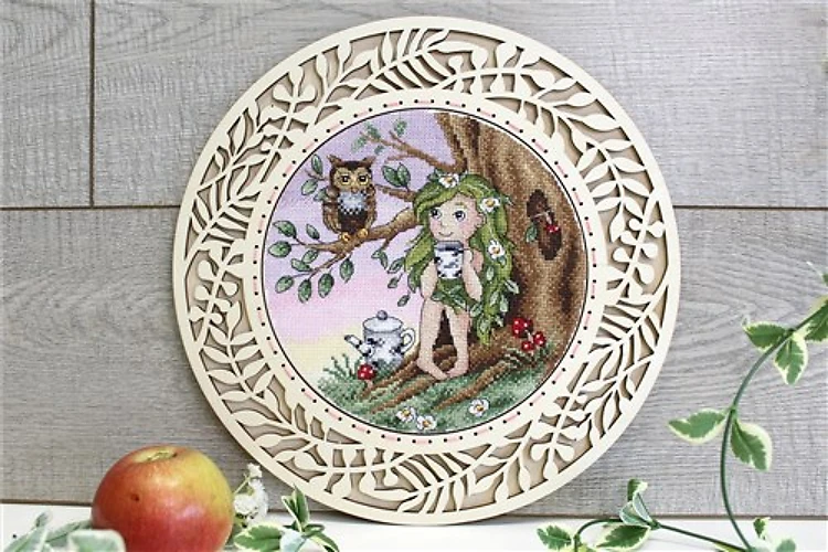 Evening Forest Meeting SNV-744 Counted Cross Stitch Kit