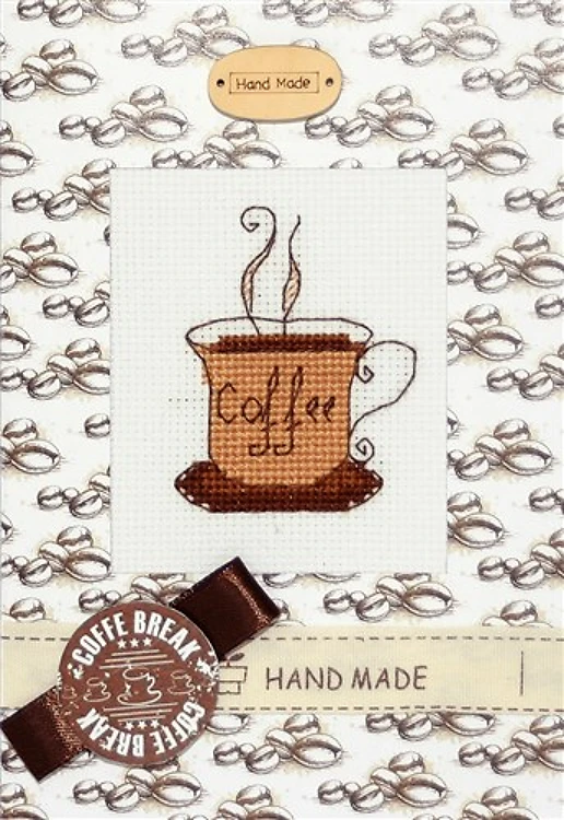 Post Card SP-14L Counted Cross-Stitch Kit